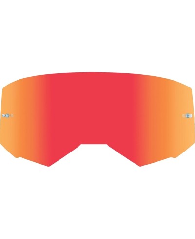 Écran FLY RACING avec fixation pour tear-off - rouge