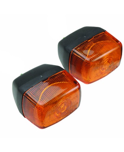 CLIGNOTANT SCOOTER TEKNIX* ADAPT. BOOSTER SPIRIT/BW'S AVANT NOIR/ORANGE (PR)