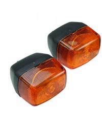 CLIGNOTANT SCOOTER TEKNIX* ADAPT. BOOSTER SPIRIT/BW'S AVANT NOIR/ORANGE (PR)