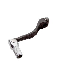 SELECTEUR VITESSE TUN'R ADAPT. DERBI SENDA/DRD/SMT/RCR ALU CARBONE MAT/CHROME (REPLIABLE)