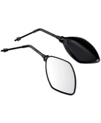 RETRO UNIVERSEL MULTIPOSITION NOIR A COLLIER TIGE D8 AVEC ROTULES (PR) HOMOLOGUE CE