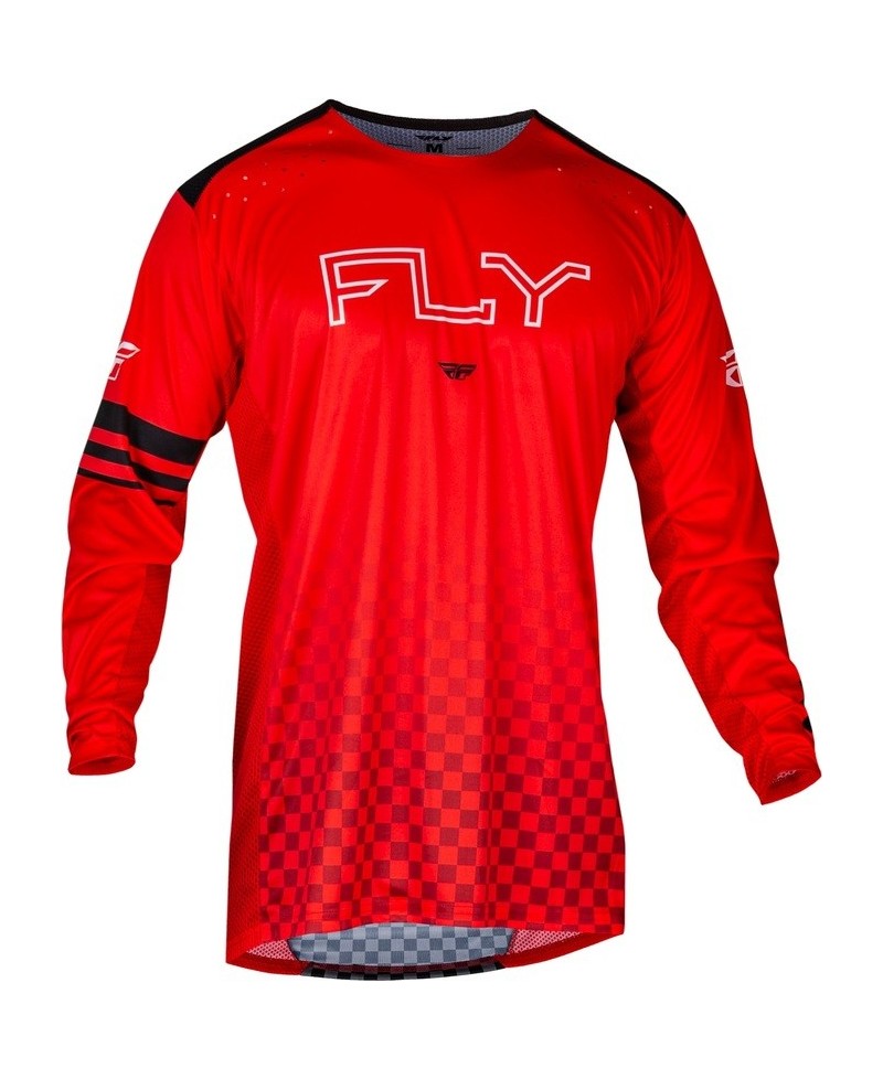 Maillot vélo FLY RACING Rayce - rouge