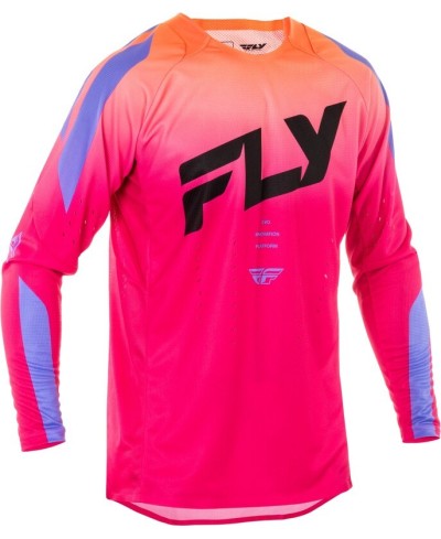Maillot FLY RACING Evolution DST - rose/lavande/noir