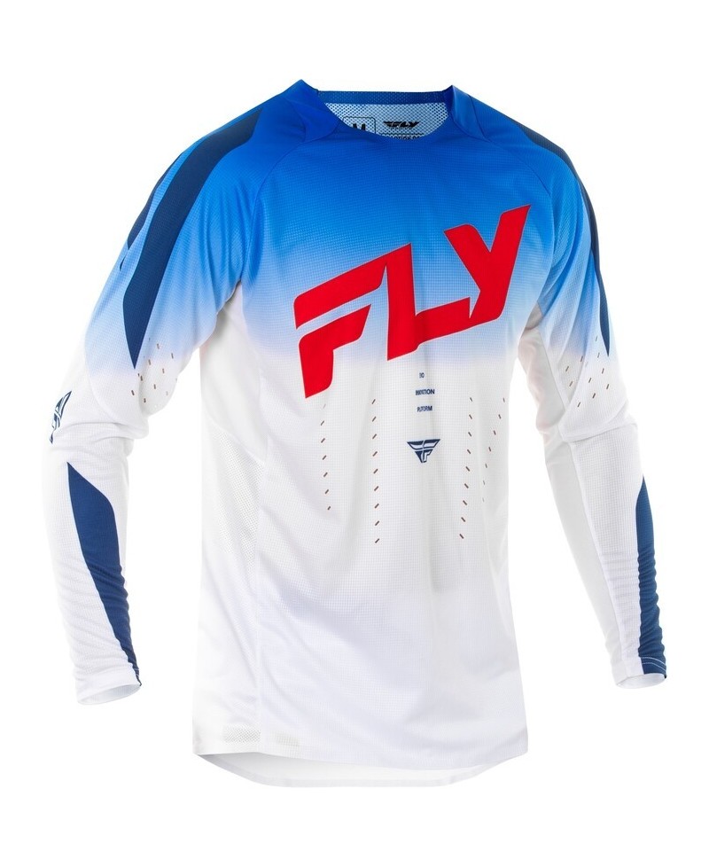 Maillot FLY RACING Evolution DST - rouge/blanc/bleu