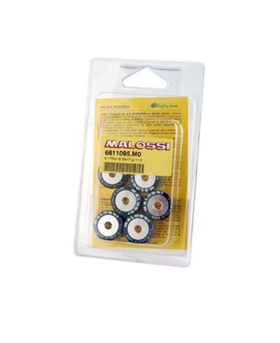 ROULEAU/GALET MAXI SCOOTER MALOSSI 20X17 11,5 G. (X6) ADAPT. 125 PIAGGIO/YAMAHA/MBK