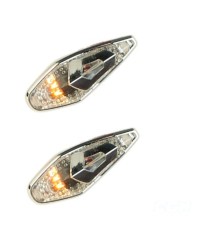 FEU DECORATIF TUN'R* GOUTTE D'EAU FUTUR TRANSPARENT/CHROME (PR)