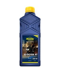 HUILE MOTEUR 4T PUTOLINE SCOOTER 4T 5W40 SYNTHETIQUE (1L)