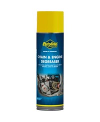 NETTOYANT/DEGRAISSANT CHAINE/MOTEUR PUTOLINE CHAIN AND ENGINE DEGREASER (AEROSOL 500ML)