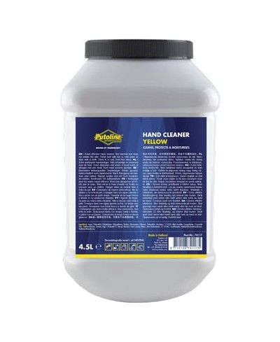 SAVON NETTOYANT MAIN PUTOLINE HAND CLEANER YELLOW PARFUM CITRON (POT 4.5L)