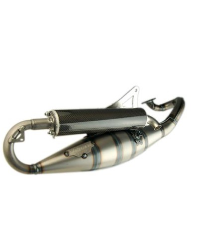 POT SCOOTER DE YASUNI R ADAPT. NITRO/AEROX/OVETTO/NEOS/MACH G/JOG R SILENCIEUX  CARBONE