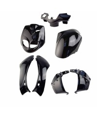 CARROSSERIE/CARENAGE SCOOTER TUN'R KIT ADAPT. PEUGEOT TREKKER NOIR (PEINT) (7 PIECES)