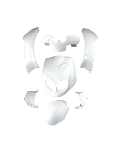 CARROSSERIE/CARENAGE SCOOTER TUN'R KIT  PEUGEOT TREKKER BLANC (PEINT) (7 PIECES)