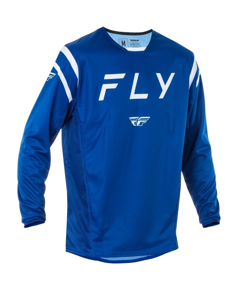 Maillot FLY RACING Kinetic Center - Navy/blanc