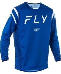Maillot FLY RACING Kinetic Center - Navy/blanc