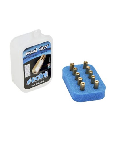 GICLEUR POLINI PWK 120  A  138  (COFFRET DE 10)  POUR CARBU KEIHIN/POLINI/OKO