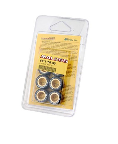 ROULEAU/GALET MAXI SCOOTER MALOSSI 20X12 11,0 G. (X6)