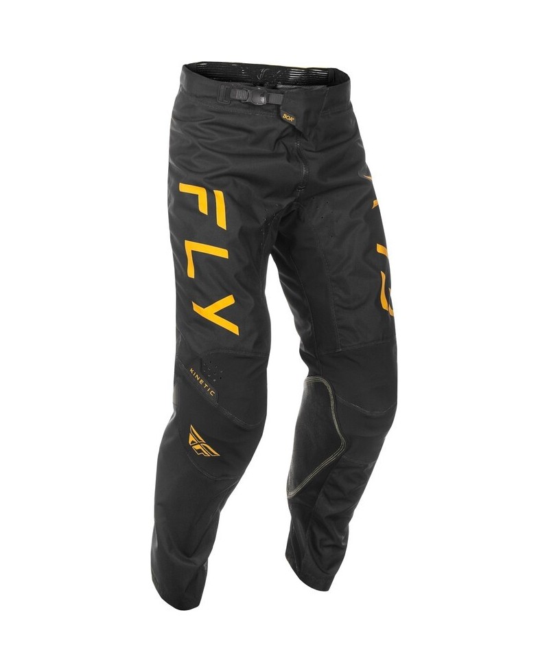 Pantalon FLY RACING Kinetic Center - noir/or