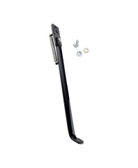BEQUILLE MECABOITE LATERALE ADAPT. DERBI SENDA DRD RACING R LONG 350MM (AXE/EXTREMITE)