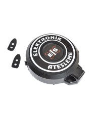 CACHE VOLANT ALLUMAGE CYCLO ADAPT. PEUGEOT 103 ELECTRONIQUE (LIVRES AVEC 2 ATTACHES) NOIR