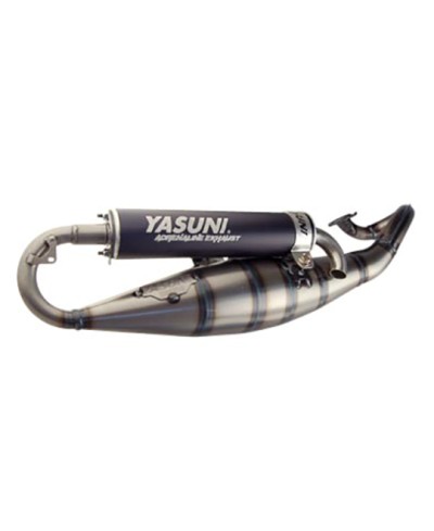 POT SCOOTER DE YASUNI R ADAPT. NITRO/AEROX/OVETTO/NEOS/MACH G/JOG R SILENCIEUX  NOIR