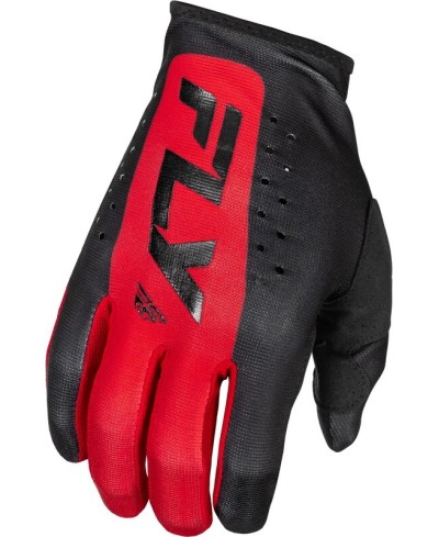 Gants FLY RACING Lite - noir/rouge