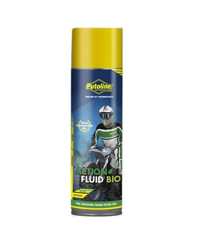 HUILE FILTRE A AIR PUTOLINE ACTION FLUID BIODEGRADABLE POUR MOUSSE (AEROSOL 600ML)
