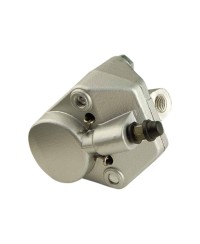 ETRIER FREIN MECABOITE AV TEKNIX ADAPT. PEUGEOT/DERBI SENDA (AJP) AVEC PLAQUETTES