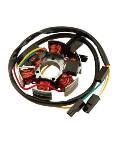 STATOR MECABOITE TEKNIX ADAPT. AM6/DERBI SENDA EURO3 - 60W (TYPE DUCATI) FIL LONG