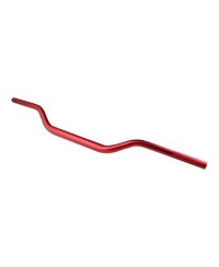 GUIDON MECABOITE/MOTO TUN'R CROSS OVERSIZE D 28.6 ALU ROUGE (L810 H 55)