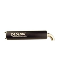 SILENCIEUX/CARTOUCHE SCOOTER YASUNI NOIR  (D.60MM - 2 VIS)