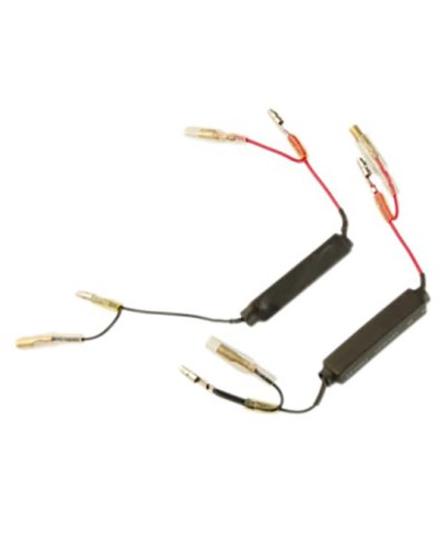 RESISTANCE POUR CLIGNOTANTS LED AVEC CONNECTIQUE 10 OHMS POUR 10W (X2)