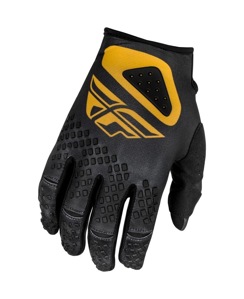 Gants FLY RACING Kinetic Center - noir/or