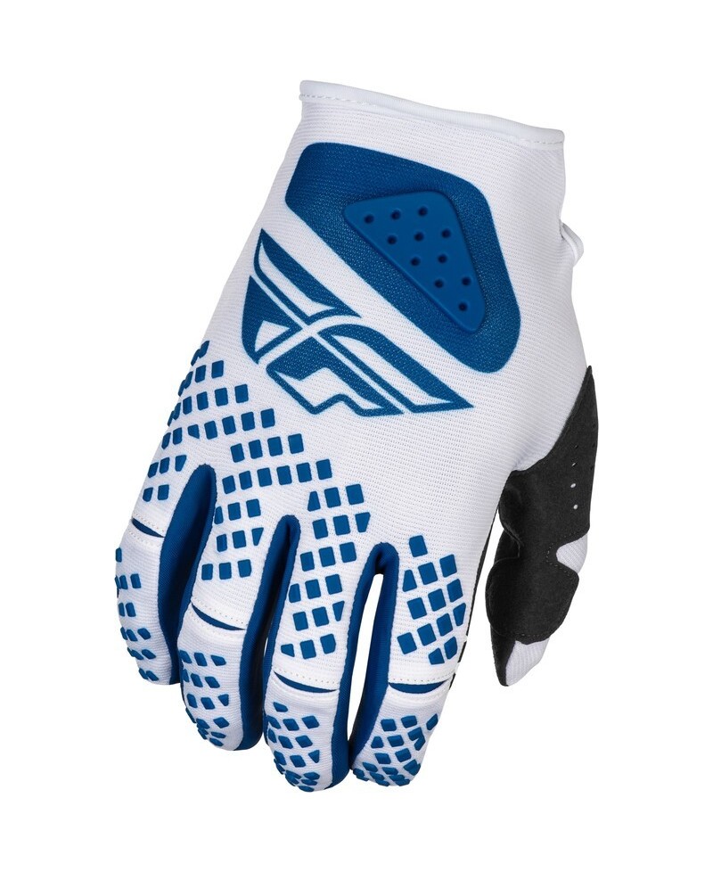 Gants FLY RACING Kinetic Center - blanc/navy
