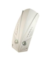 TABLIER AV/FACE AV SCOOTER TUN'R* ADAPT. LUDIX DOUBLE OPTIQUE BLANC (2X20W + LED)