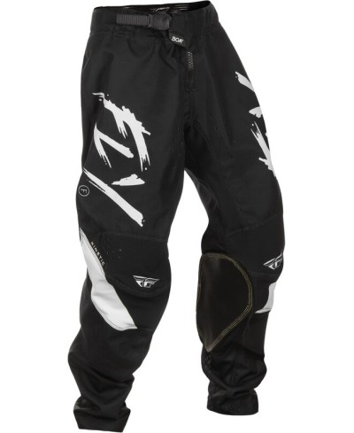 Pantalon enfant FLY RACING Kinetic Stoke - noir/blanc