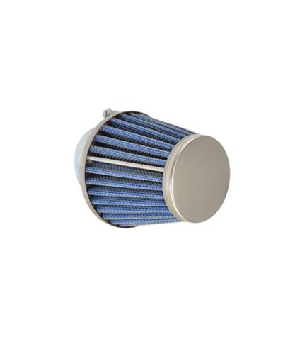 FILTRE A AIR TUN'R D28-35 CONIQUE KN GM DROIT CHROME