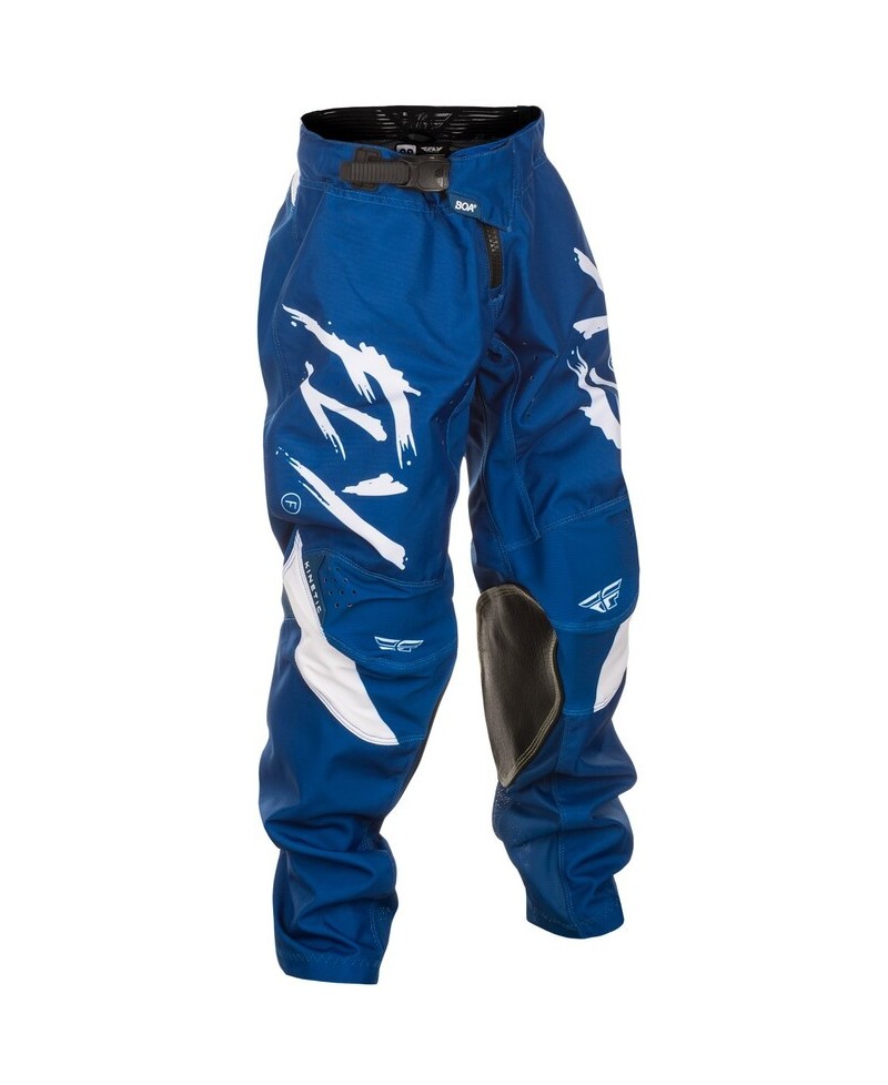 Pantalon enfant FLY RACING Kinetic Stoke - Navy/blanc
