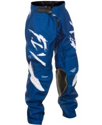 Pantalon enfant FLY RACING Kinetic Stoke - Navy/blanc