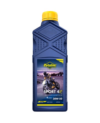 HUILE MOTEUR 4T PUTOLINE SPORT 4R 20W50 SEMI-SYNTHETIQUE (1L)