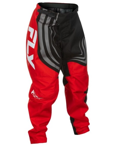 Pantalon enfant FLY RACING F-16 - noir/rouge/blanc