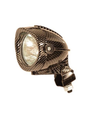 OPTIQUE/PROJECTEUR/ECLAIRAGE ADDITIONNEL TUN'R* HALOGENE CARBONE D50 ORIENTABLE X1 12V 20W