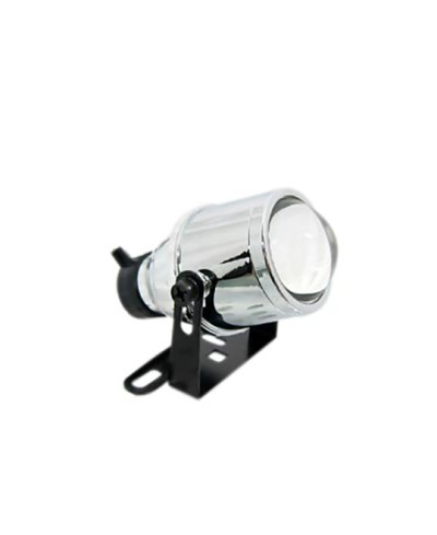 OPTIQUE/PROJECTEUR LENTILLE TUN'R* CHROME 12V 55W  ORIENTABLE D55  LOUPE