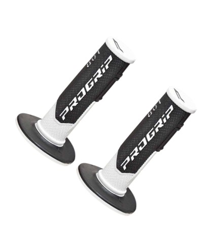 REVETEMENT/POIGNEE PROGRIP 801 BLANC/NOIR (PR) DOUBLE DENSITE 115MM
