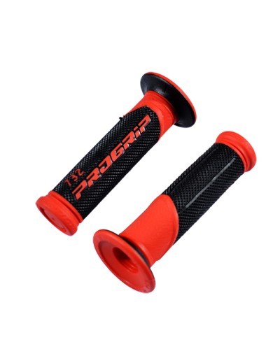 REVETEMENT/POIGNEE PROGRIP 732 NOIR/ROUGE (PR) DOUBLE DENSITE 122MM