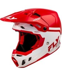 Casque FLY RACING Formula CC Objective - rouge/blanc