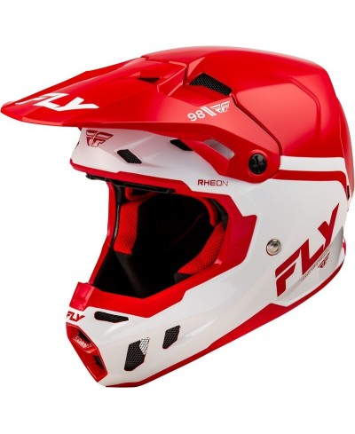 Casque FLY RACING Formula CC Objective - rouge/blanc