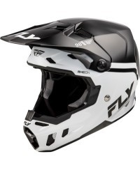 Casque FLY RACING Formula CC Objective - noir/blanc
