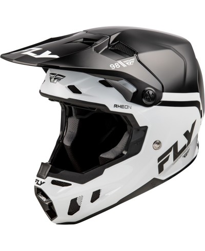 Casque FLY RACING Formula CC Objective - noir/blanc