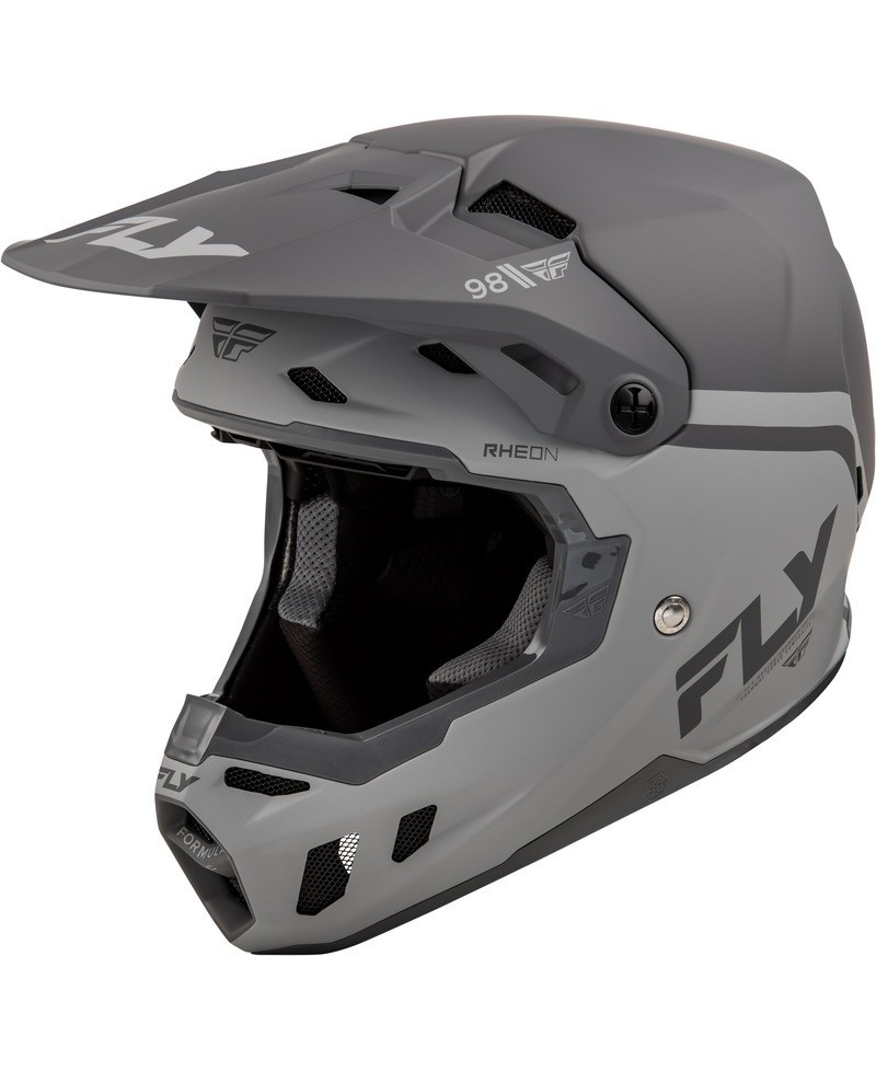 Casque FLY RACING Formula CC Objective - noir mat/gris