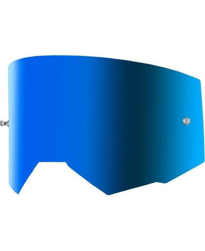 Écran FLY RACING avec fixation pour tear-off - écran Sky Blue fumé